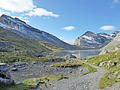 First view of the Daubensee
