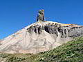 View of Lizard Head from near the top of the Cross Mountain trail