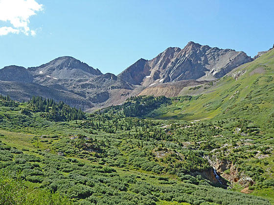 Cassi Peak and Peak 13,210