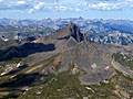 View looking west from the summit of Uncompahgre Peak