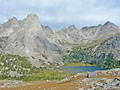 Lonesome Lake and the Cirque of the Towers