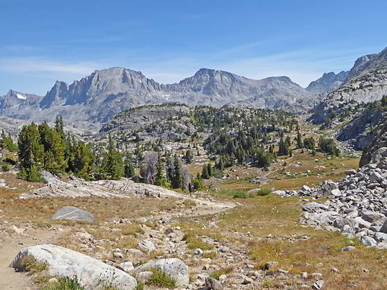 Mount Helen, Fremont Peak and Jackson Peak